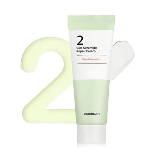 No2. Cica Ceramide Repair Cream, 60 ml - WowSkin Romania